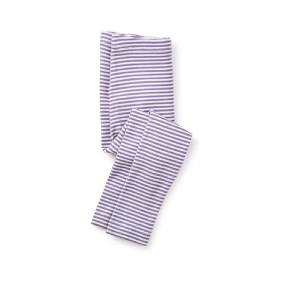 NWT Tea CollectionStriped Baby Leggings in Taffy